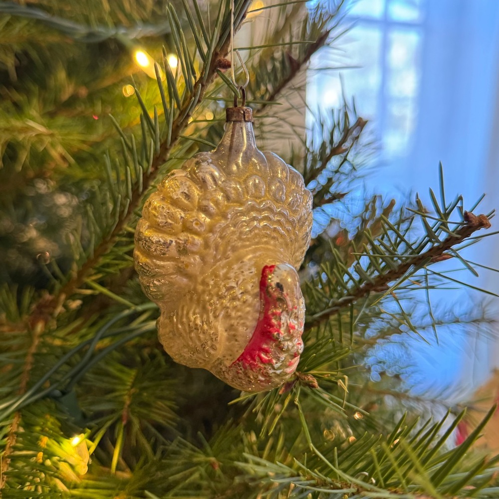 Rare Antique Turkey Ornament 🦃